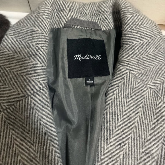 Madewell Herringbone Blazer Coat - Picture 5 of 8